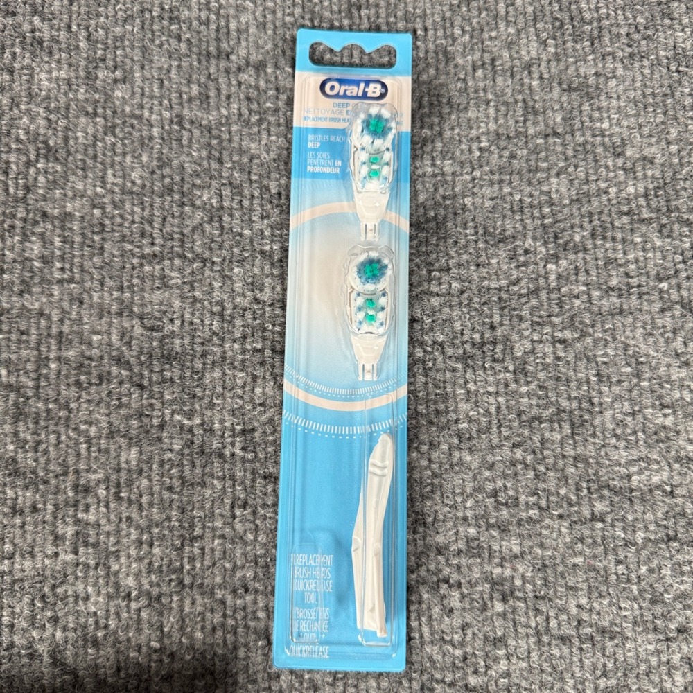 New Oral-B Deep‎ Clean Toothbrush Power Bristles Reach Deep